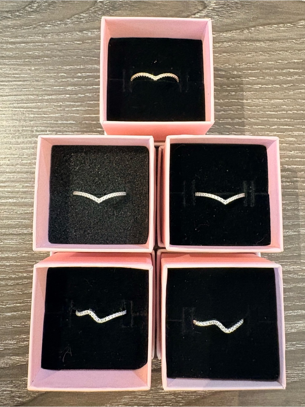 Pandora Rings Bundle. NWT